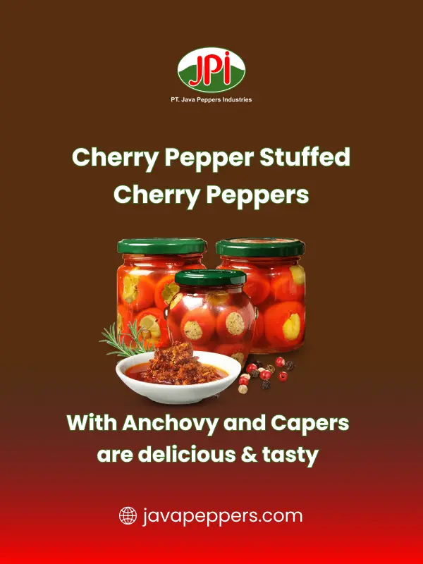 Cherry Pepper Stuffed Cherry Peppers with Anchovy and Capers are Delicious and Tasty