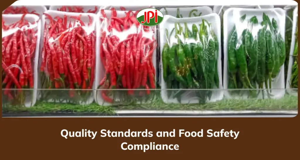 Quality Standards and Food Safety Compliance