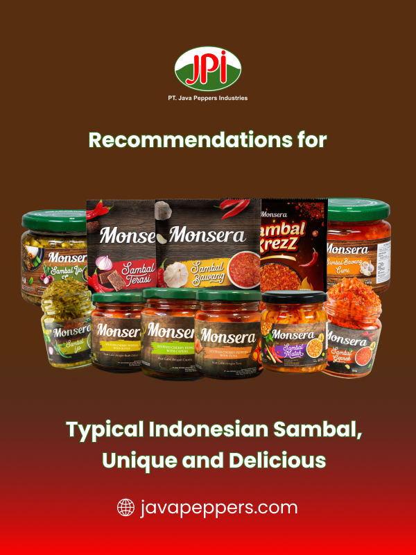 Recommendations for Typical Indonesian Sambal, Unique and Delicious