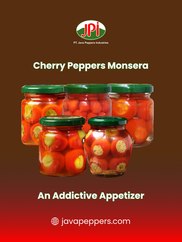 Cherry Peppers Monsera, an Addictive Appetizer