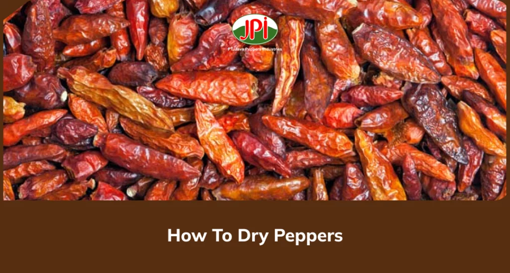 How To Dry Peppers