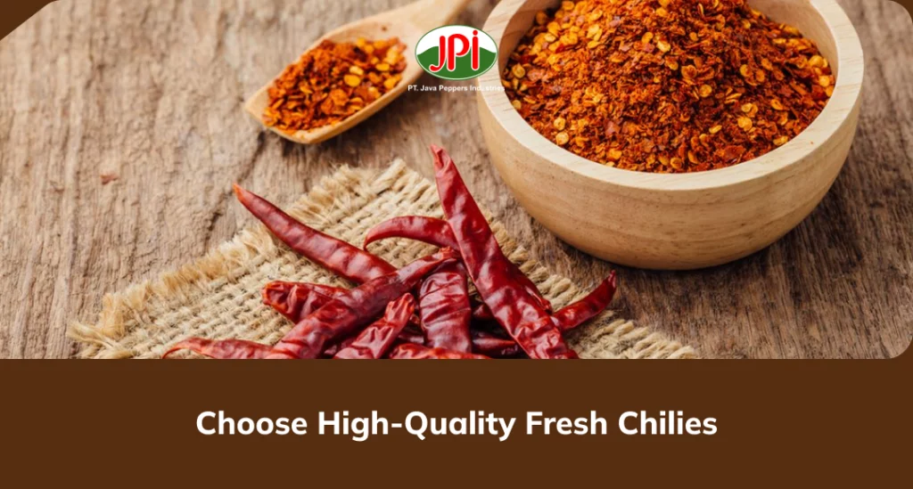 Choose High Quality Fresh Chilies